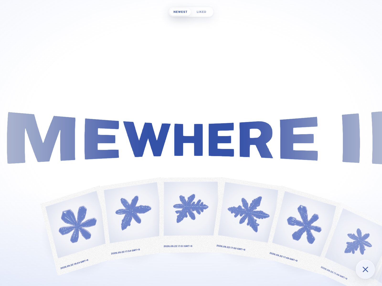 Save your photo to an album shared with every visitor
