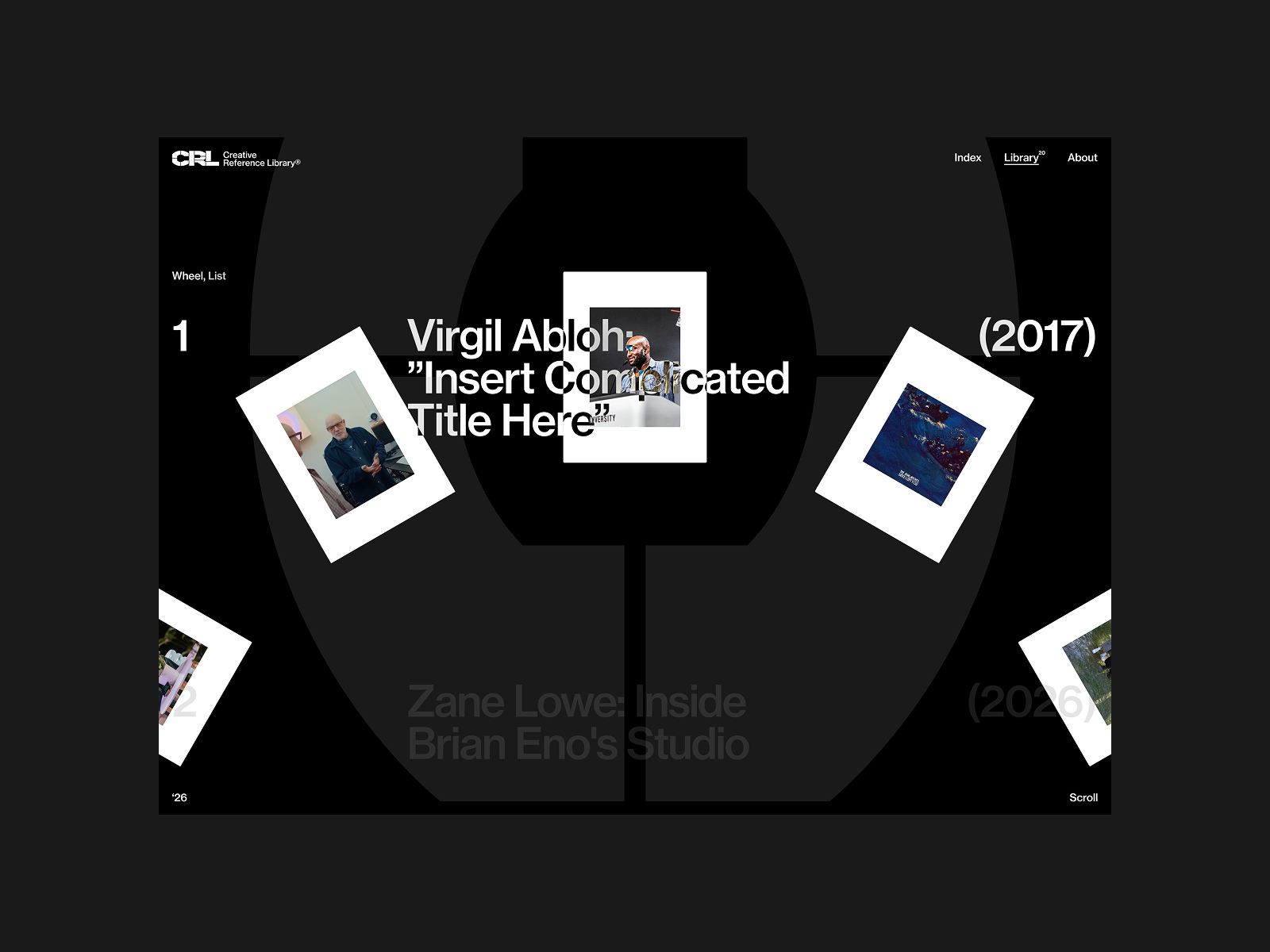 WebGL Wheel Gallery