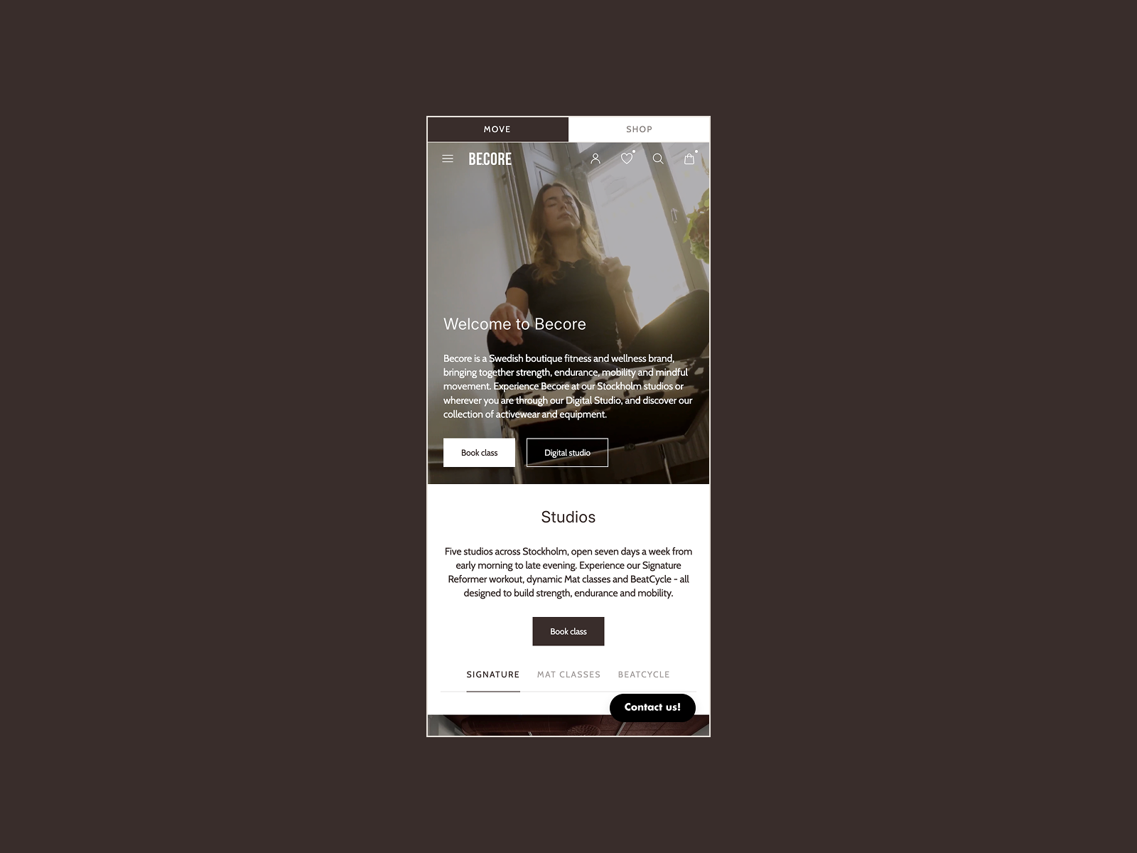 Homepage