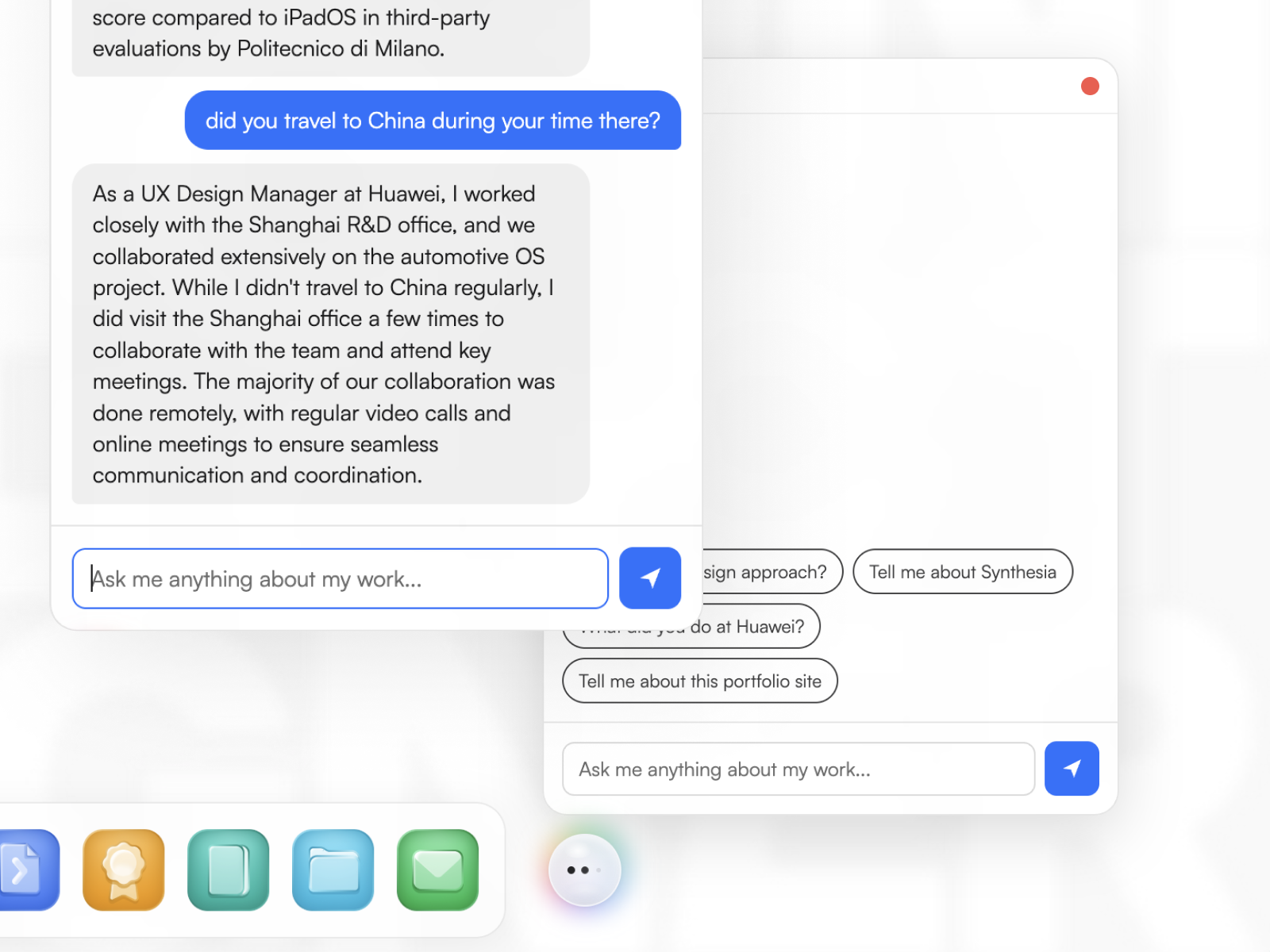 AI agent chat