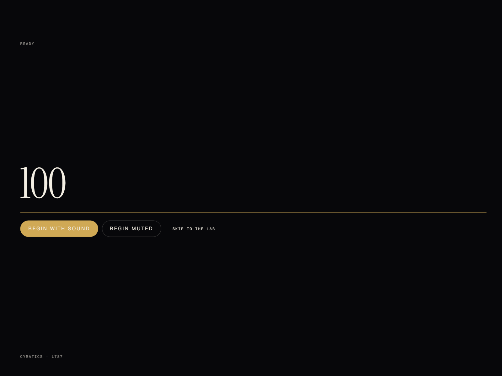Sound-activated preloader