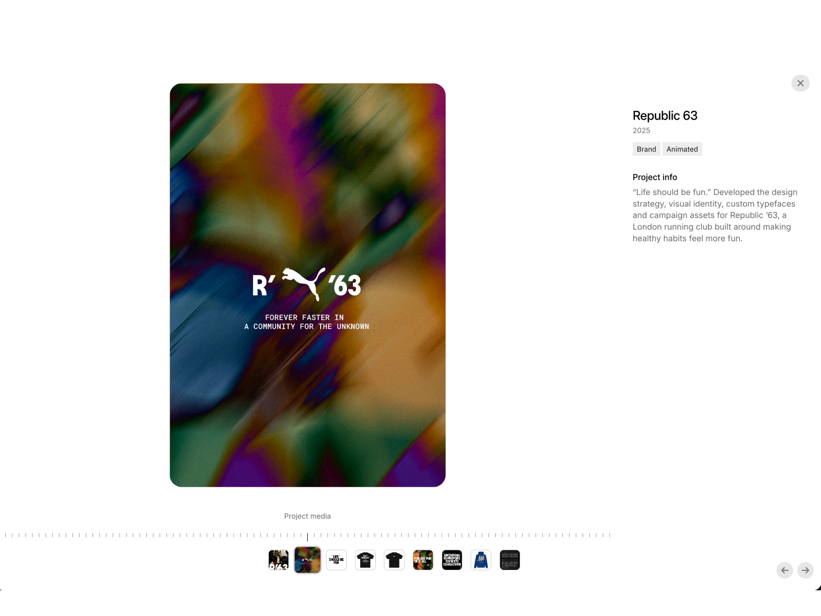 Design page