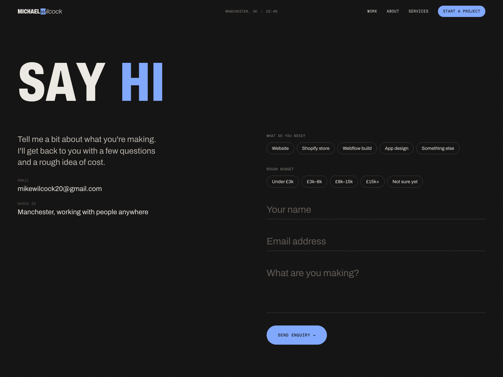 Contact form