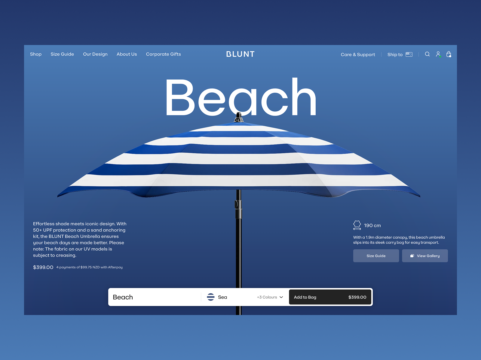 Product Page Variant Selector