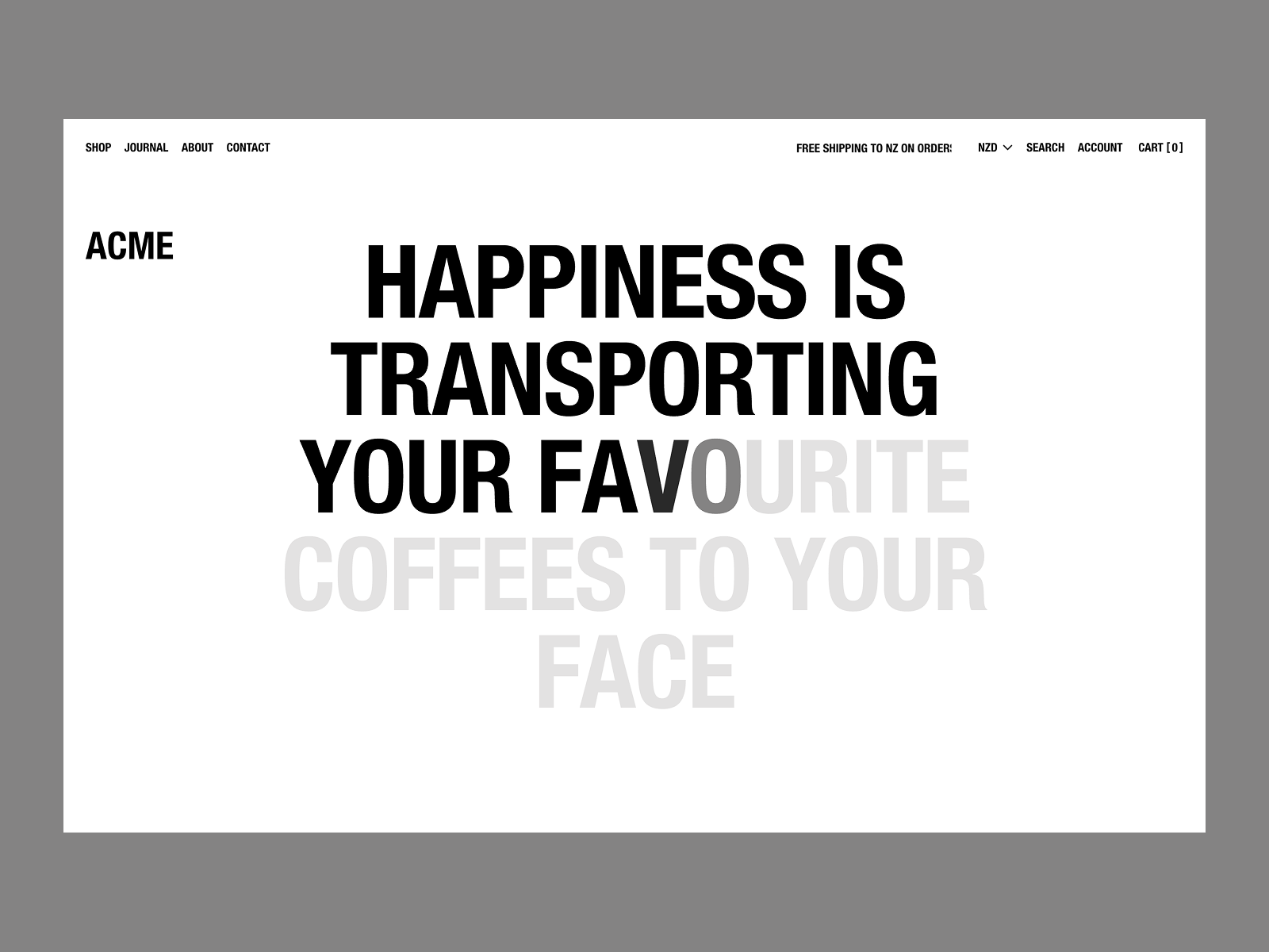 About page