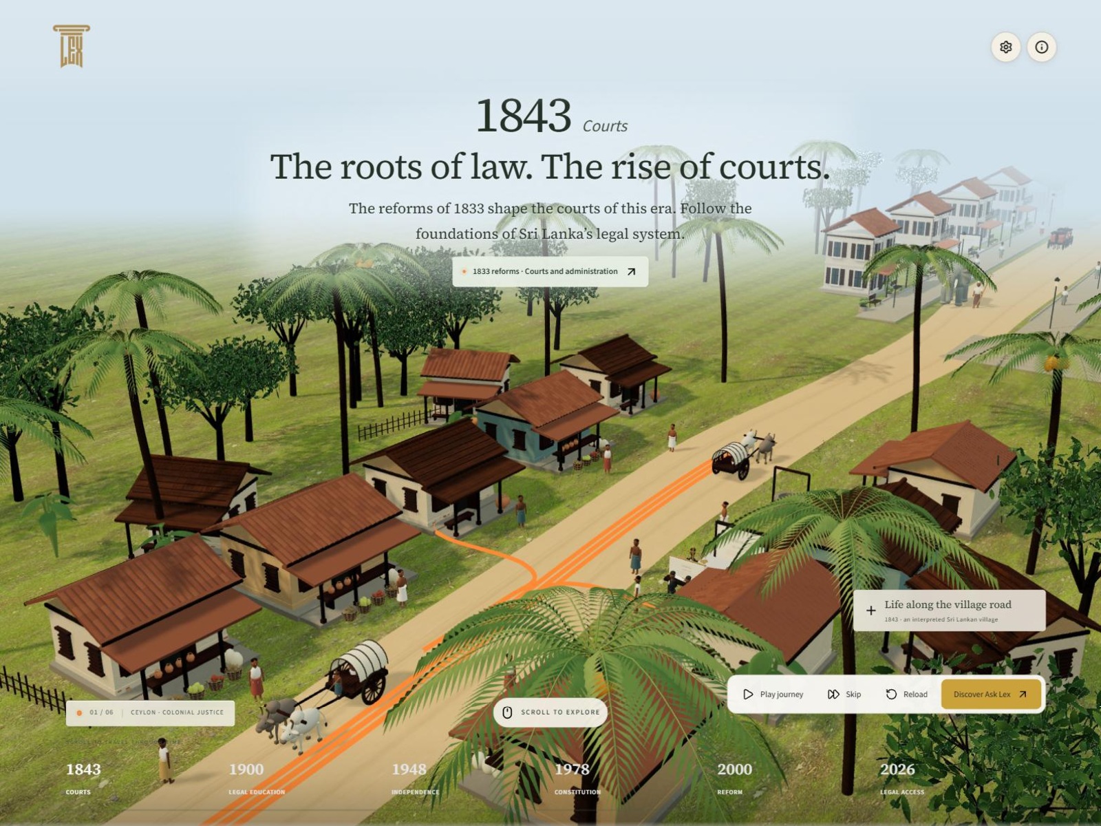 1843: The roots of law