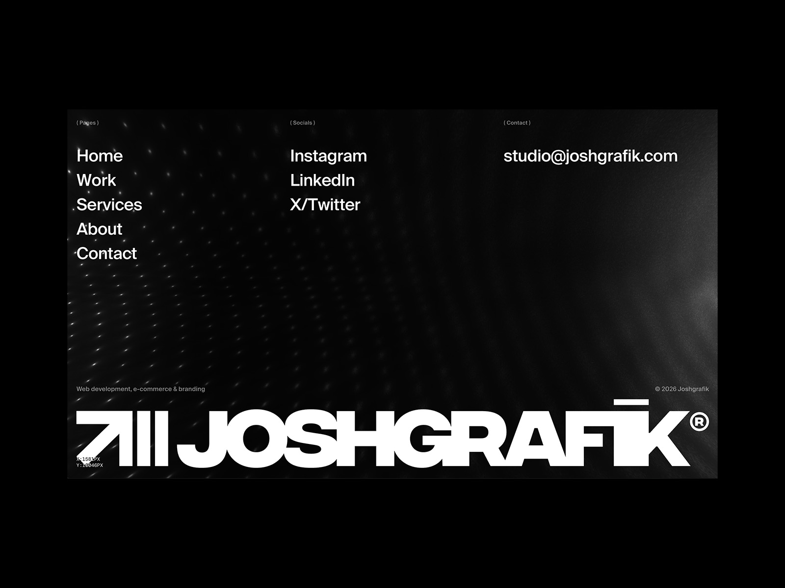 studio joshgrafik footer