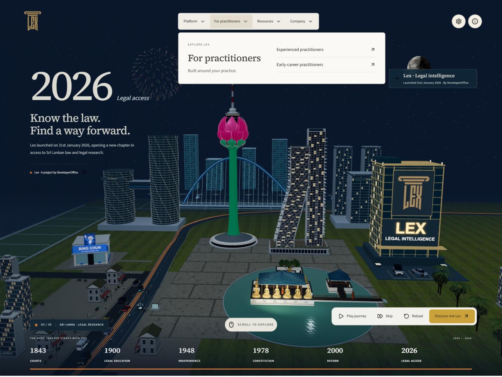 Navigation over the 2026 skyline