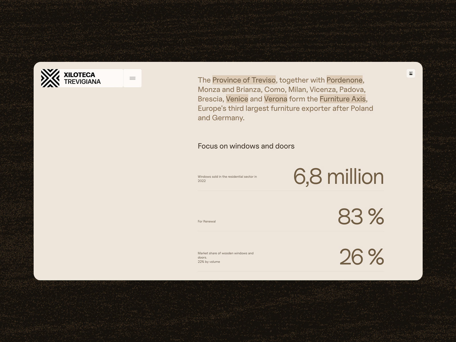 Editorial Statistics Section