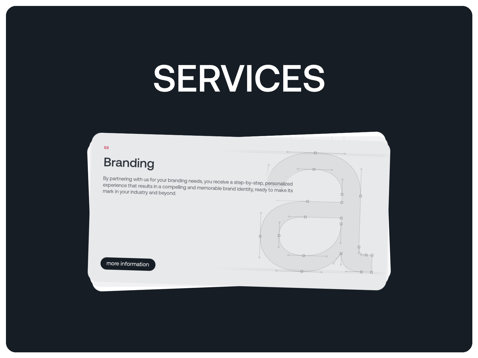 Drafted service cards