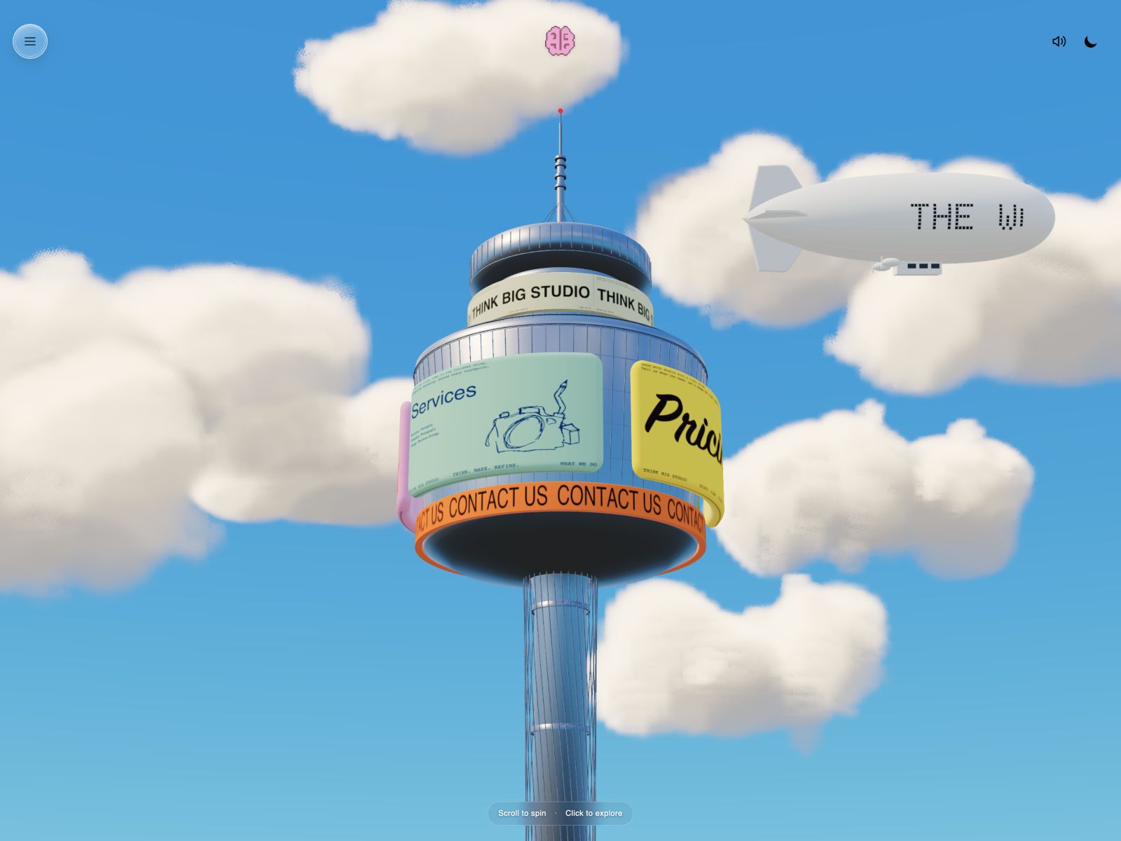 The world is yours: a blimp that changes...