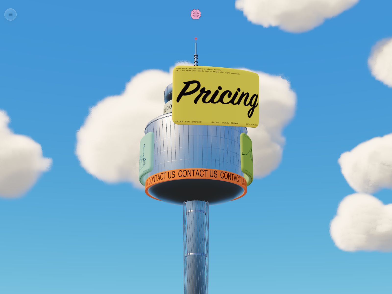Billboards that lift, flip and become readable...