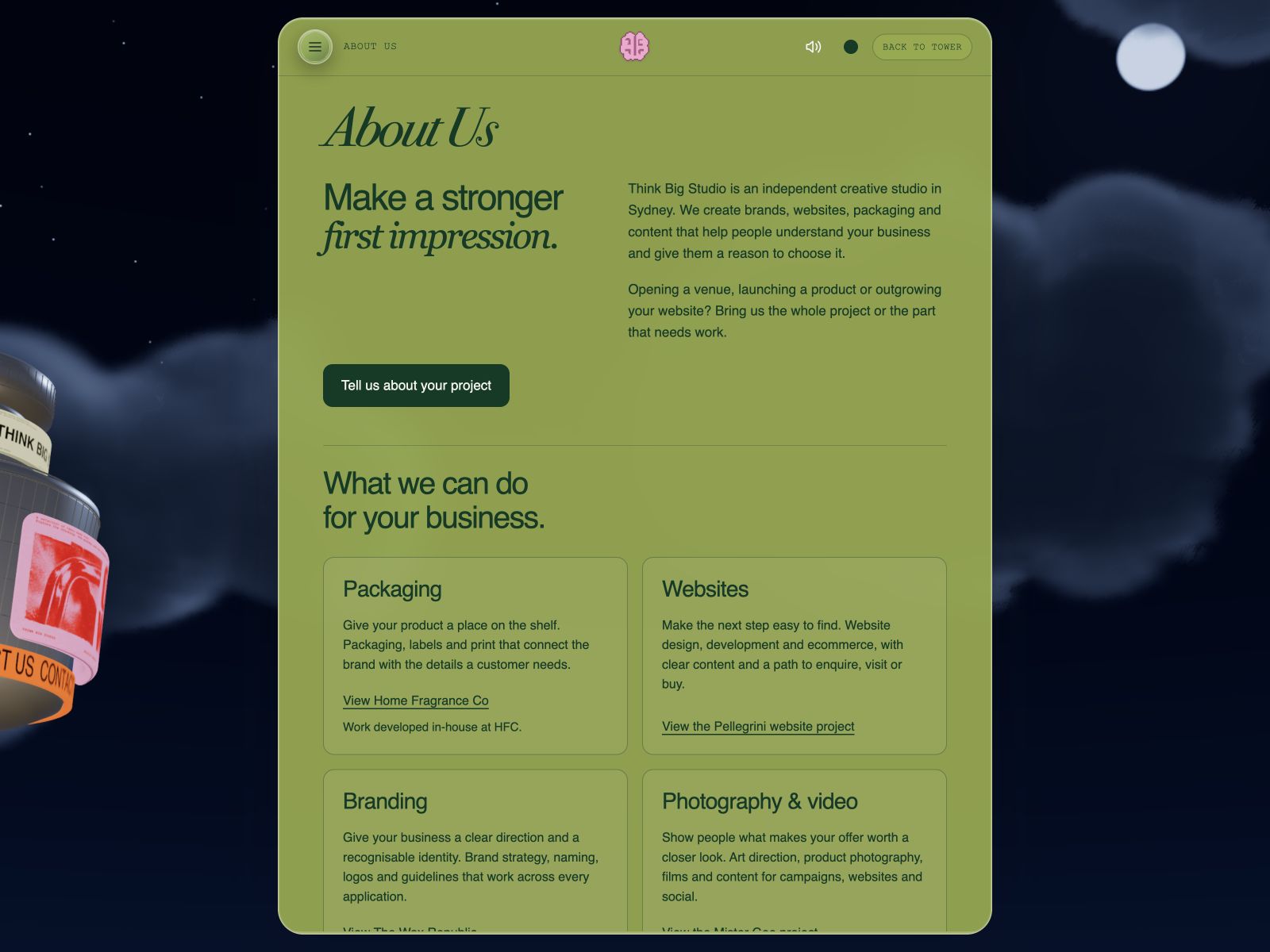 From green signage to an inbuilt About Us reader