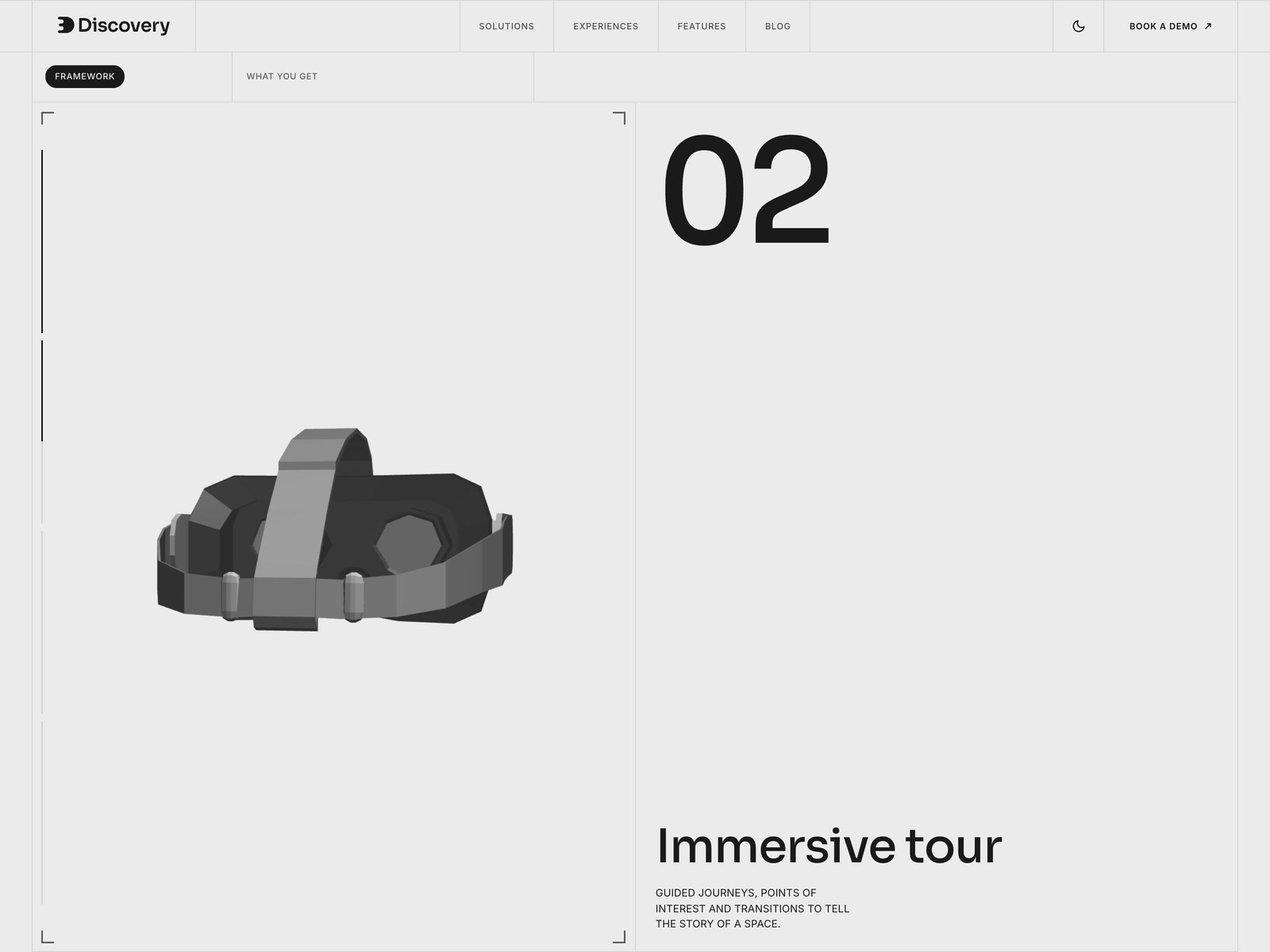 Pinned 3D capability scrub