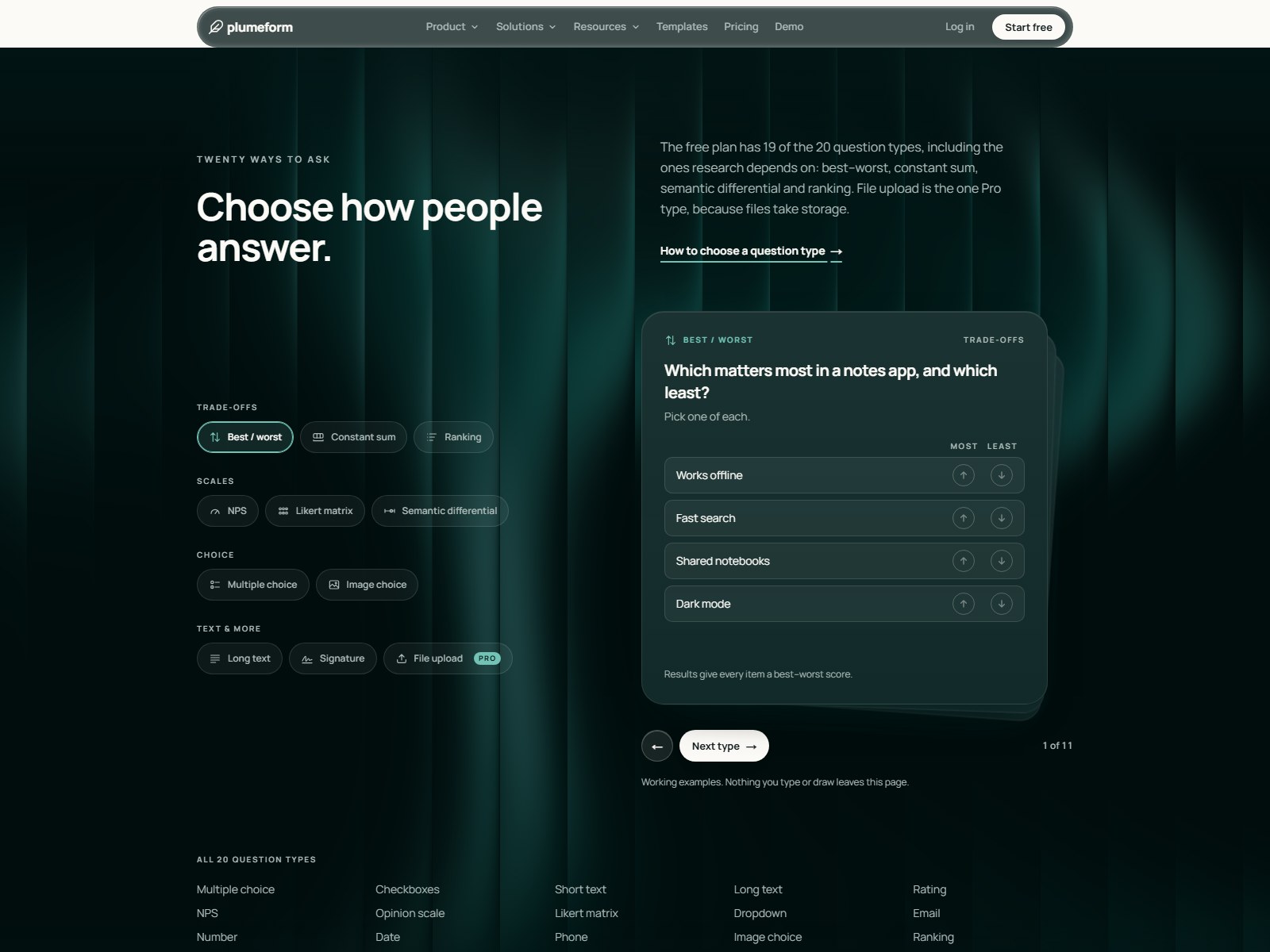 Surveys embedded on your own page