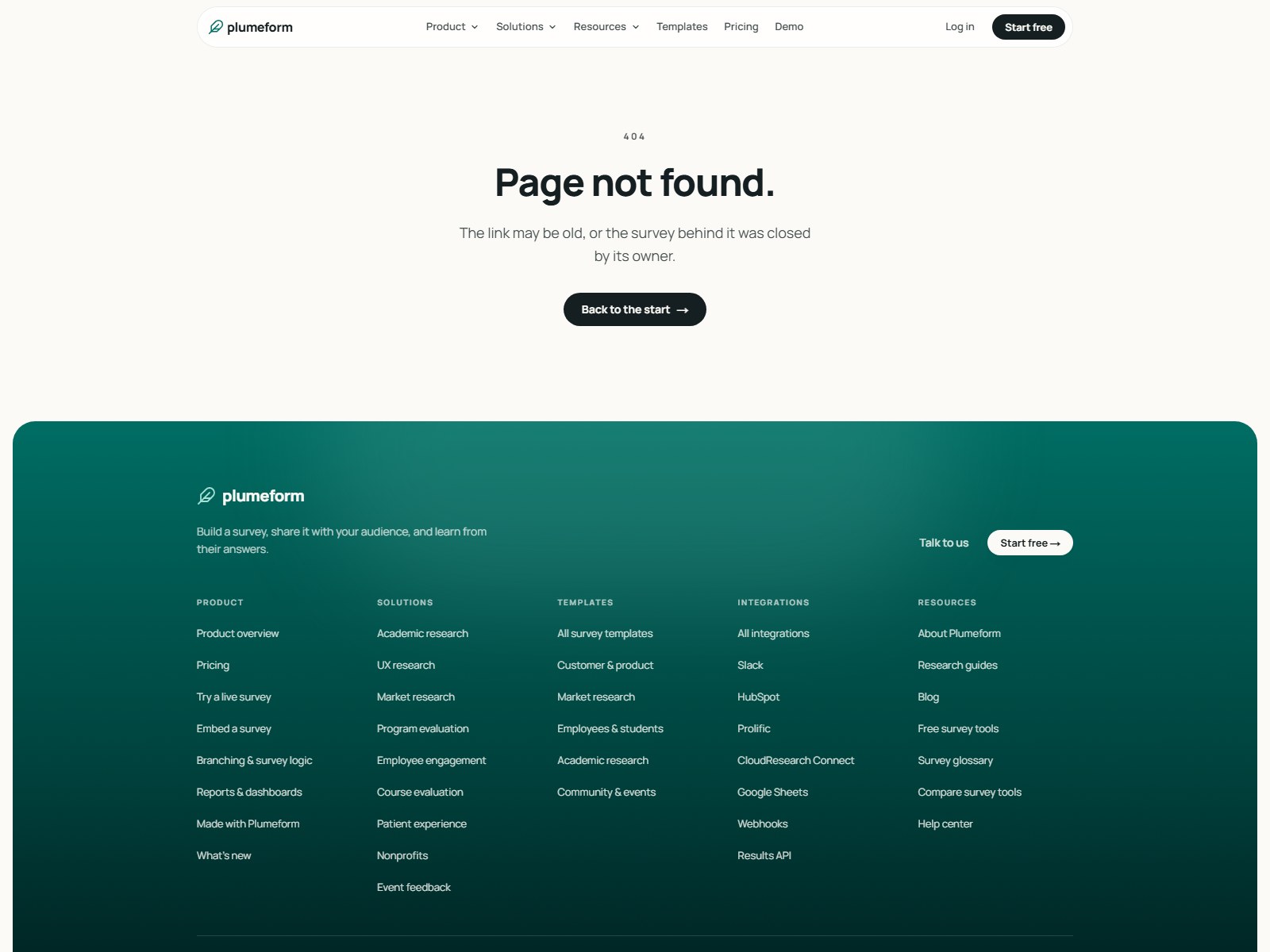 Page not found