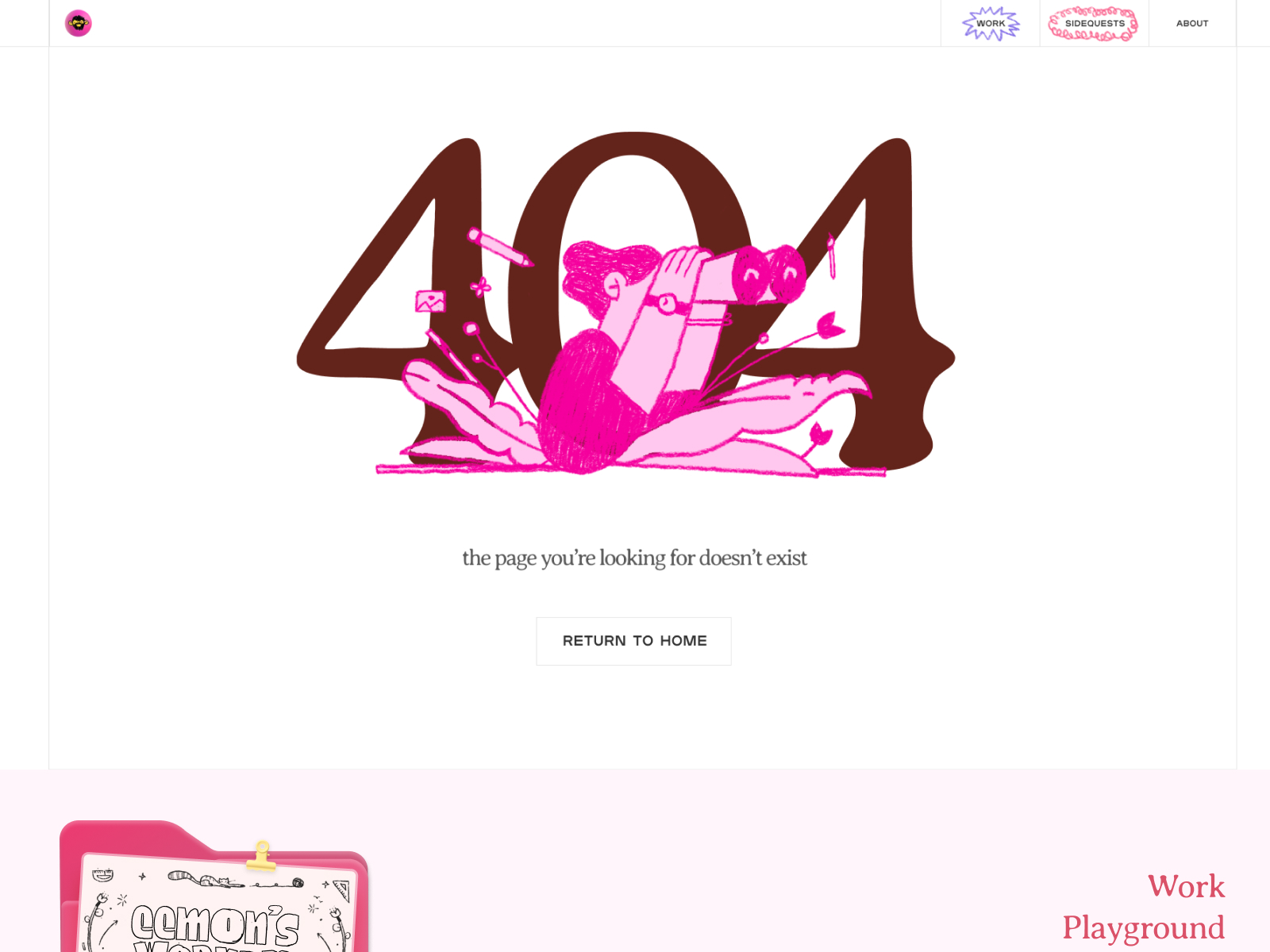 404 on Eemon's Portfolio