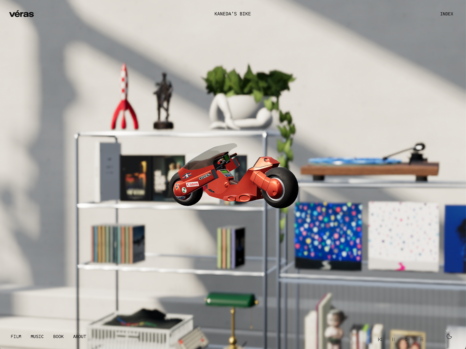 Interact with studio