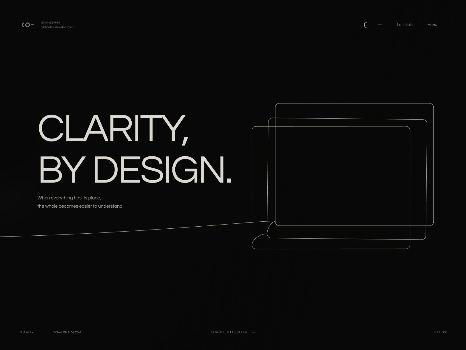 Clarity, by Design | From Line to Structure
