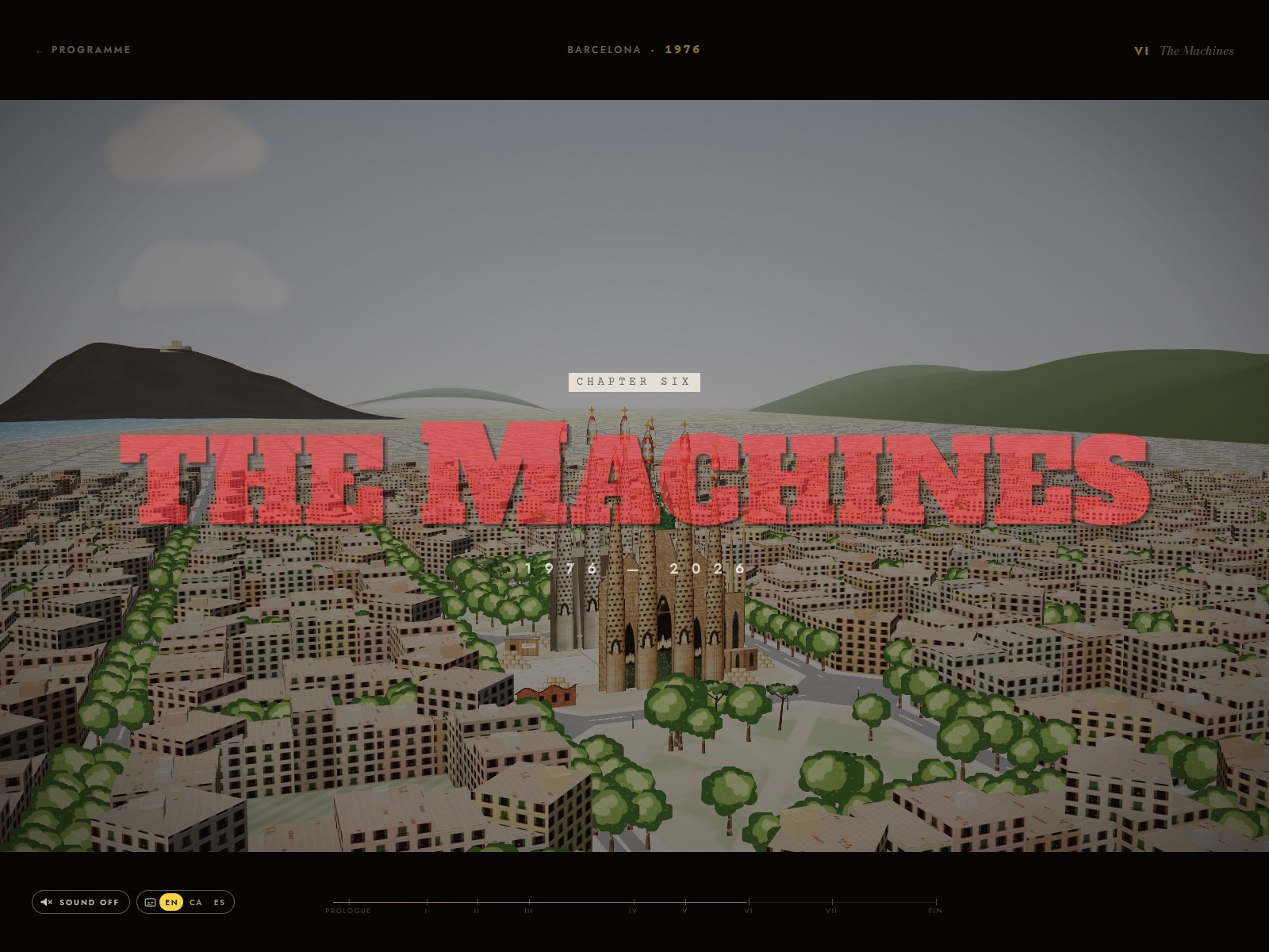 Chapter title cards