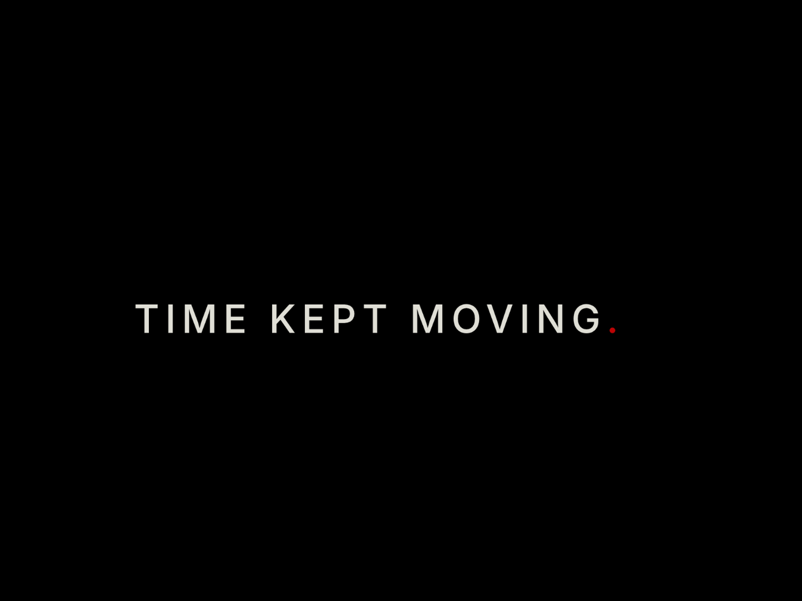 Opening Cinematic Experience