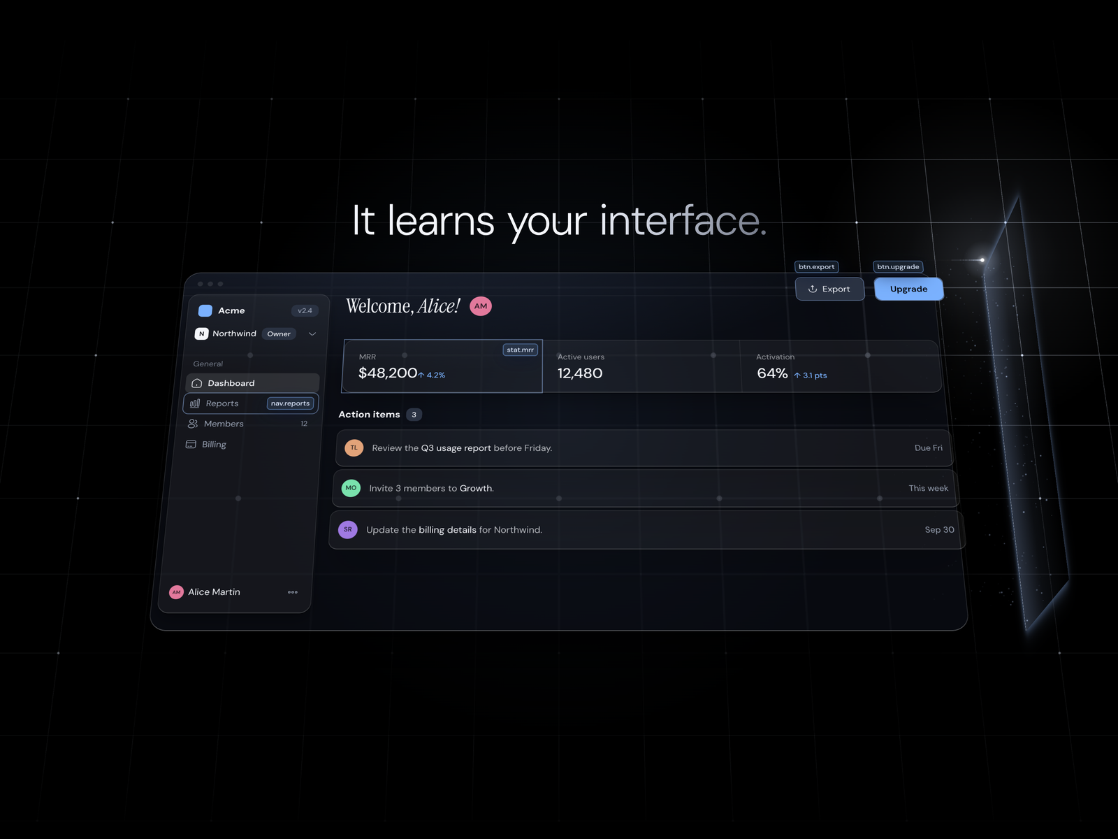 Scroll-driven 3D product scenes
