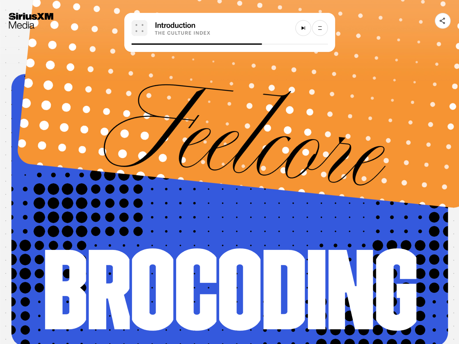 Interactive footer