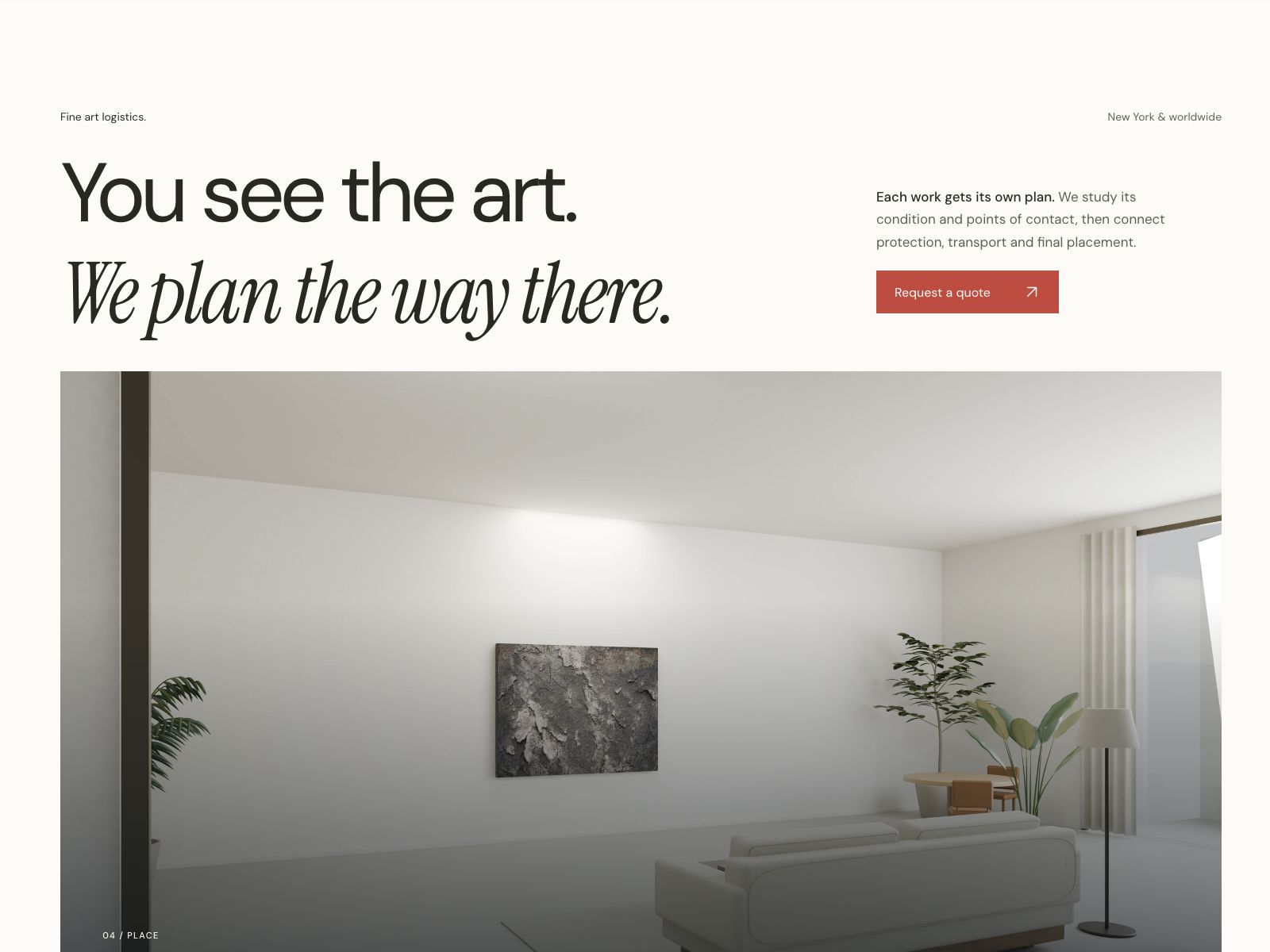 Cinematic fine art journey