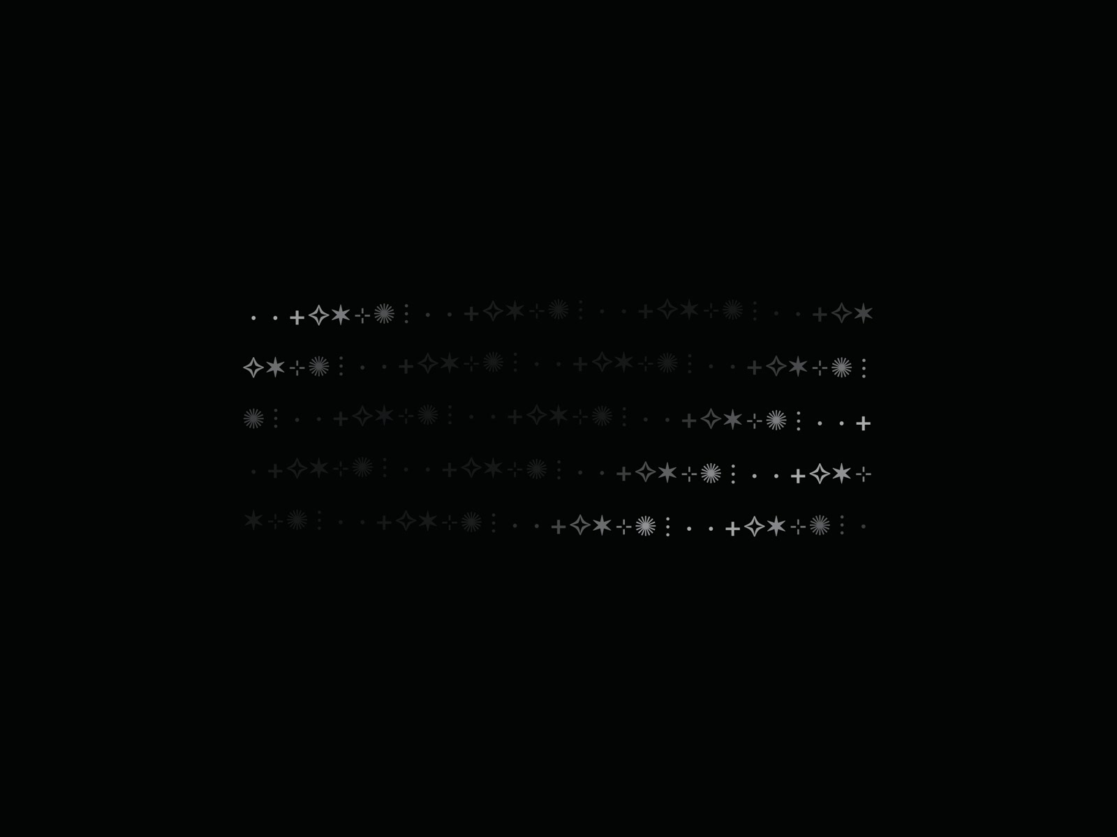 Motion studies — glyphs and refraction