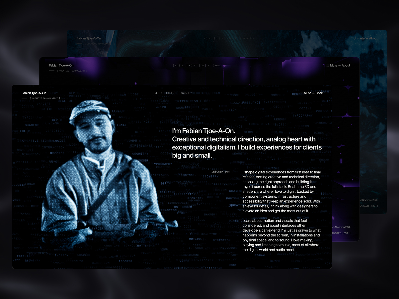 Portfolio about page