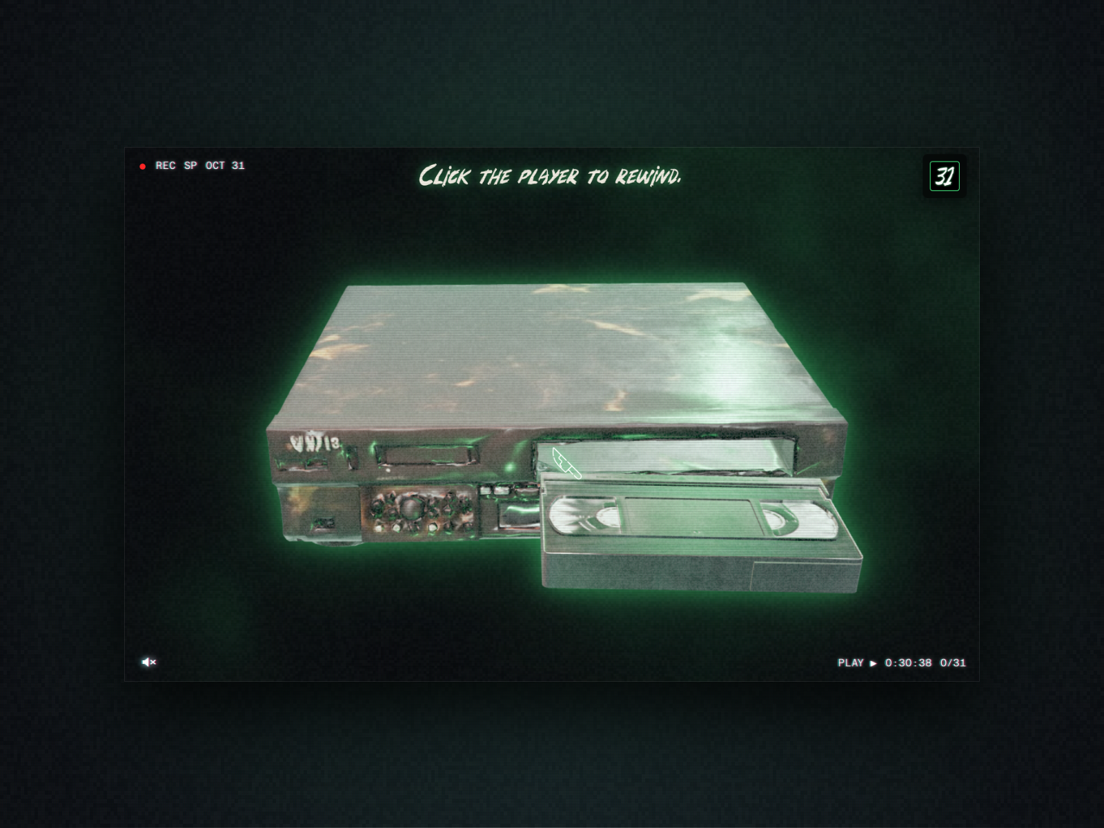 Be kind, rewind: scroll to the VCR and click to rewind
