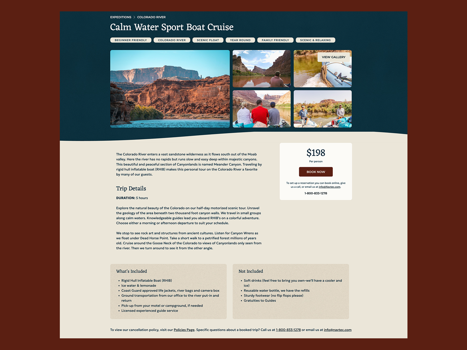 Adventure-Driven Editorial Layout