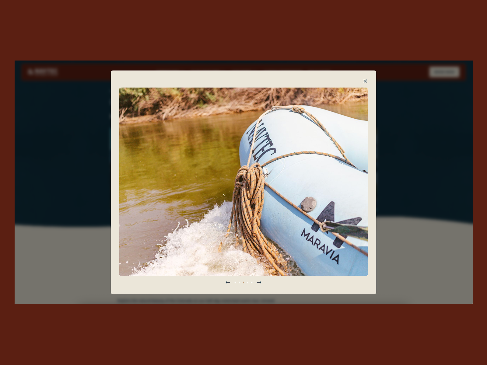 Adventure-Driven Editorial Layout
