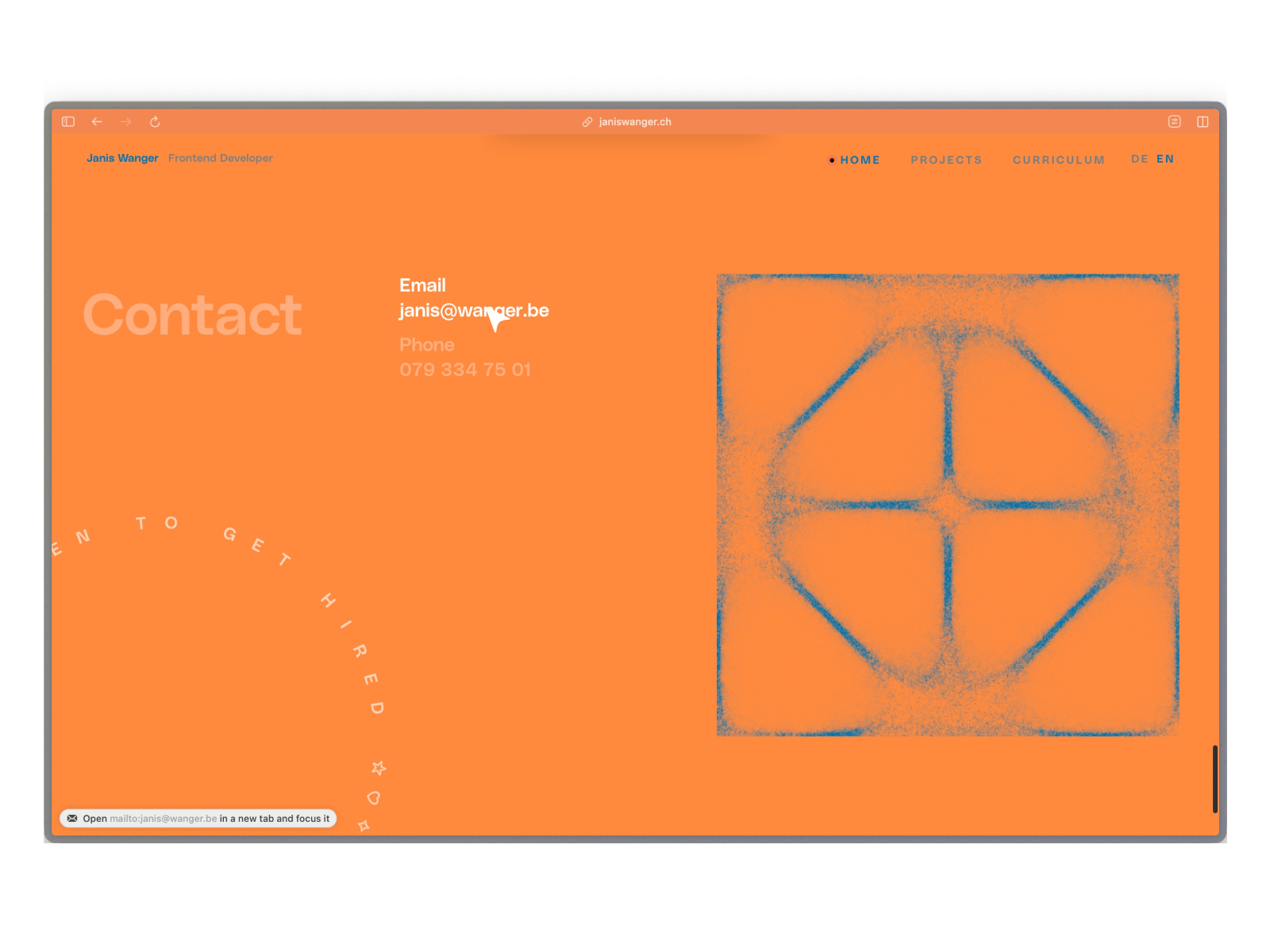 Full Page hover