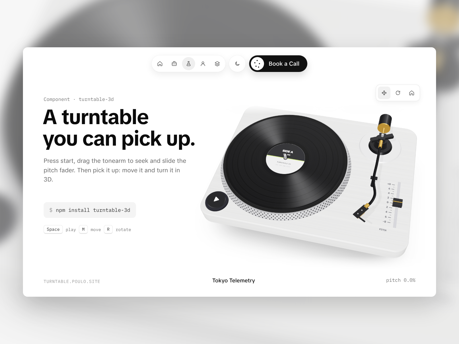 An animated UI component with ready to use...