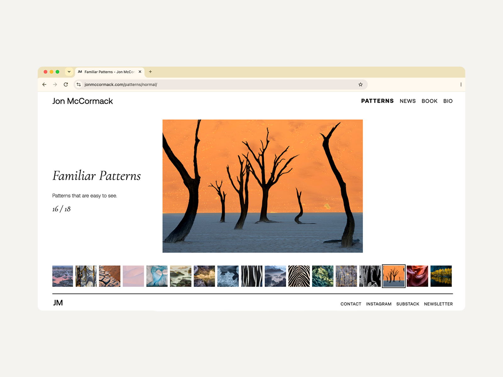 Interactive Photography Gallery