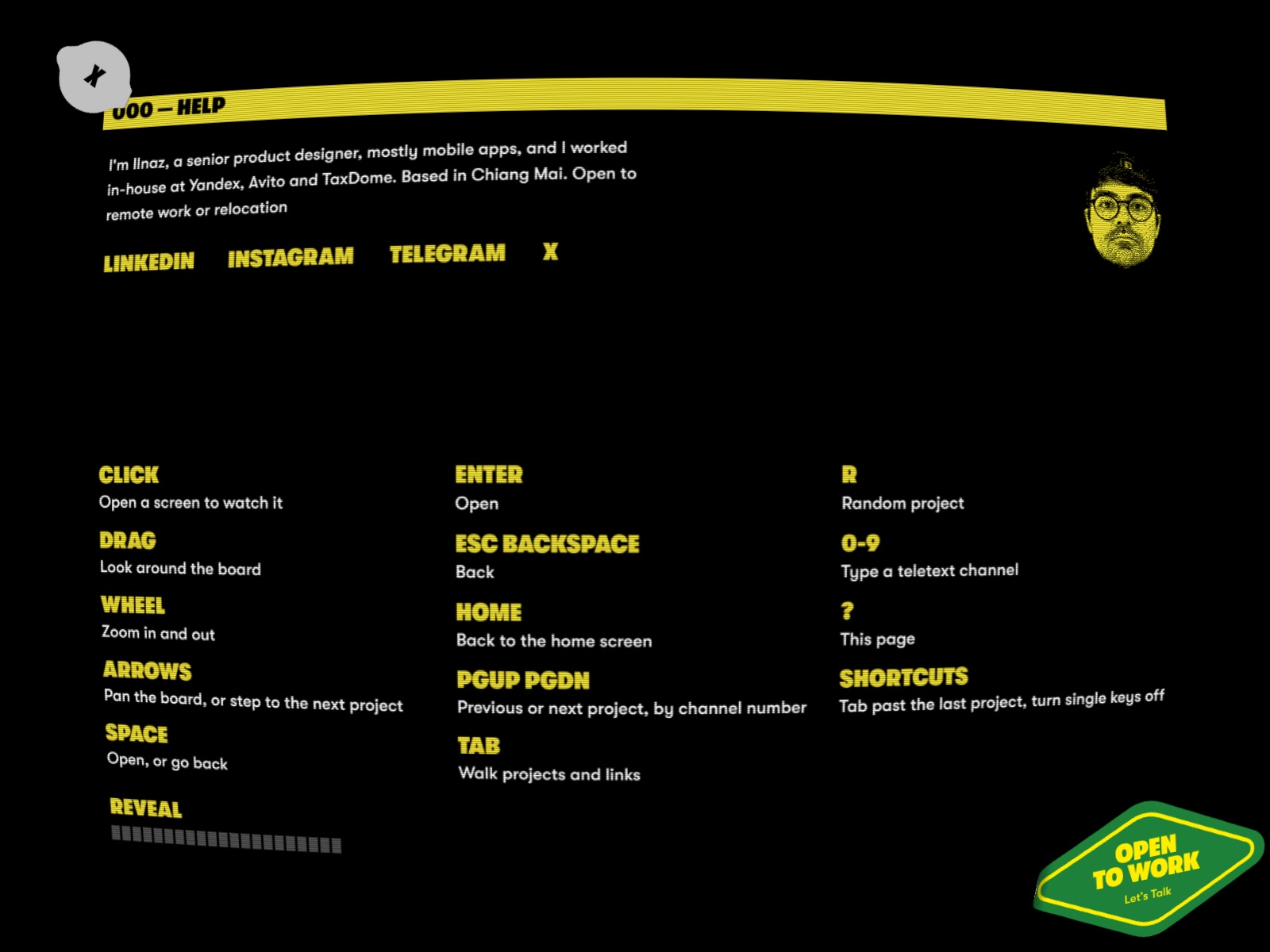 Teletext navigation