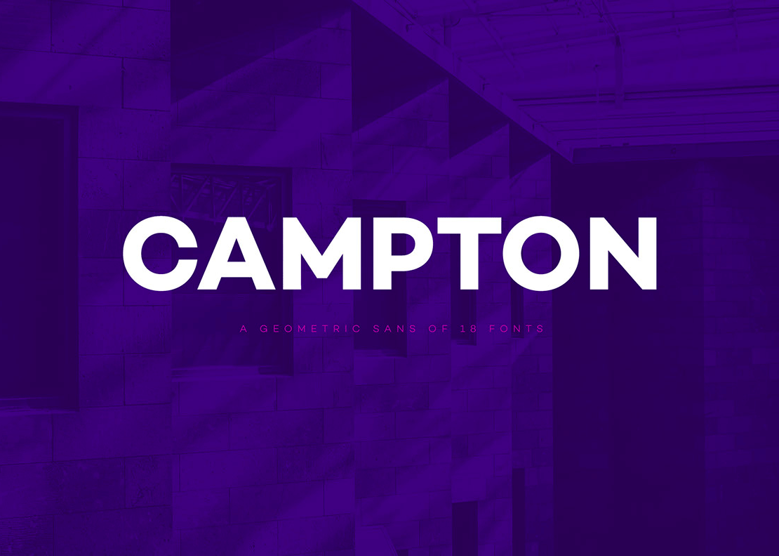 Campton Typefamily