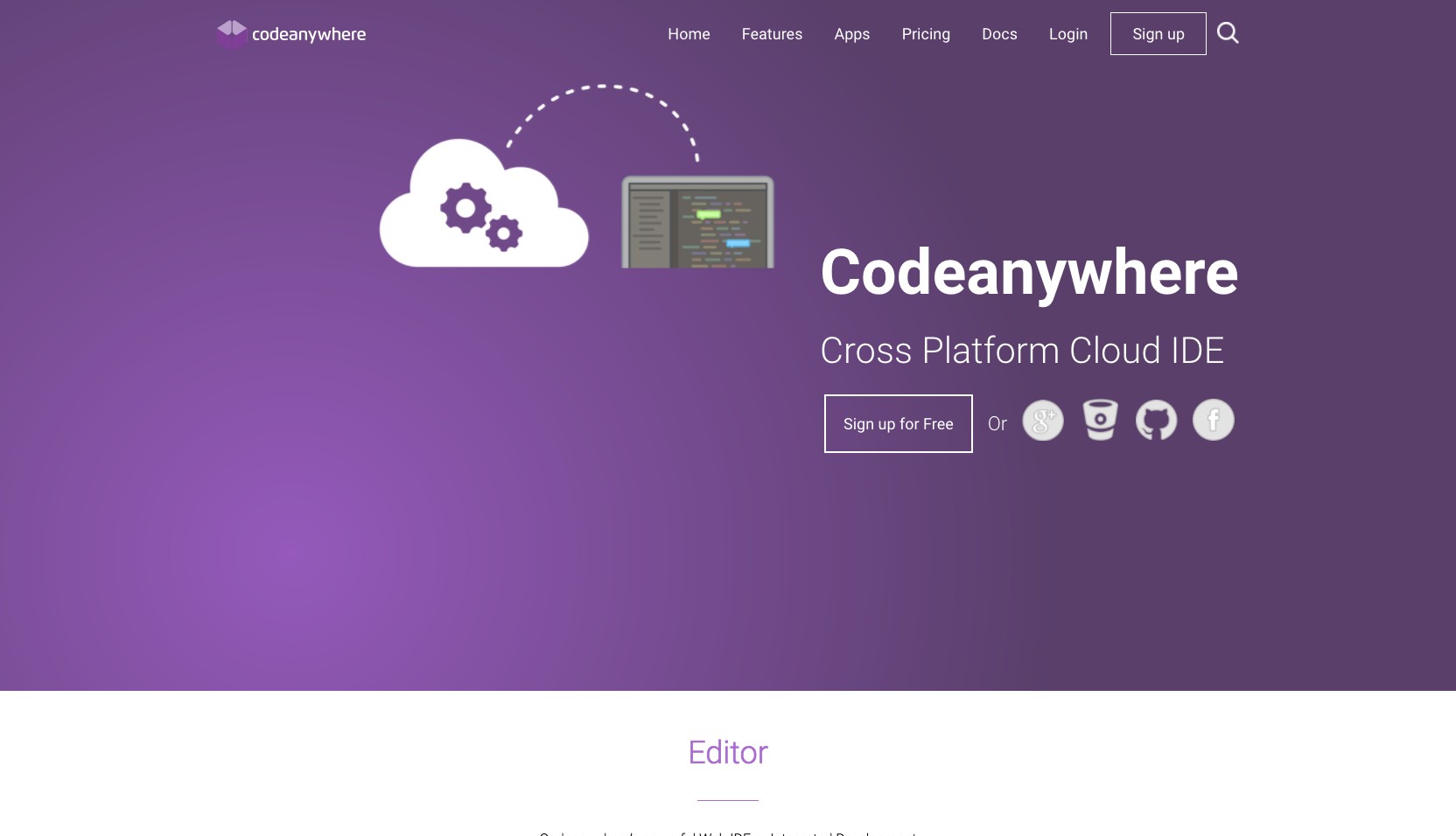 Codeanywhere · Cross Platform Cloud IDE