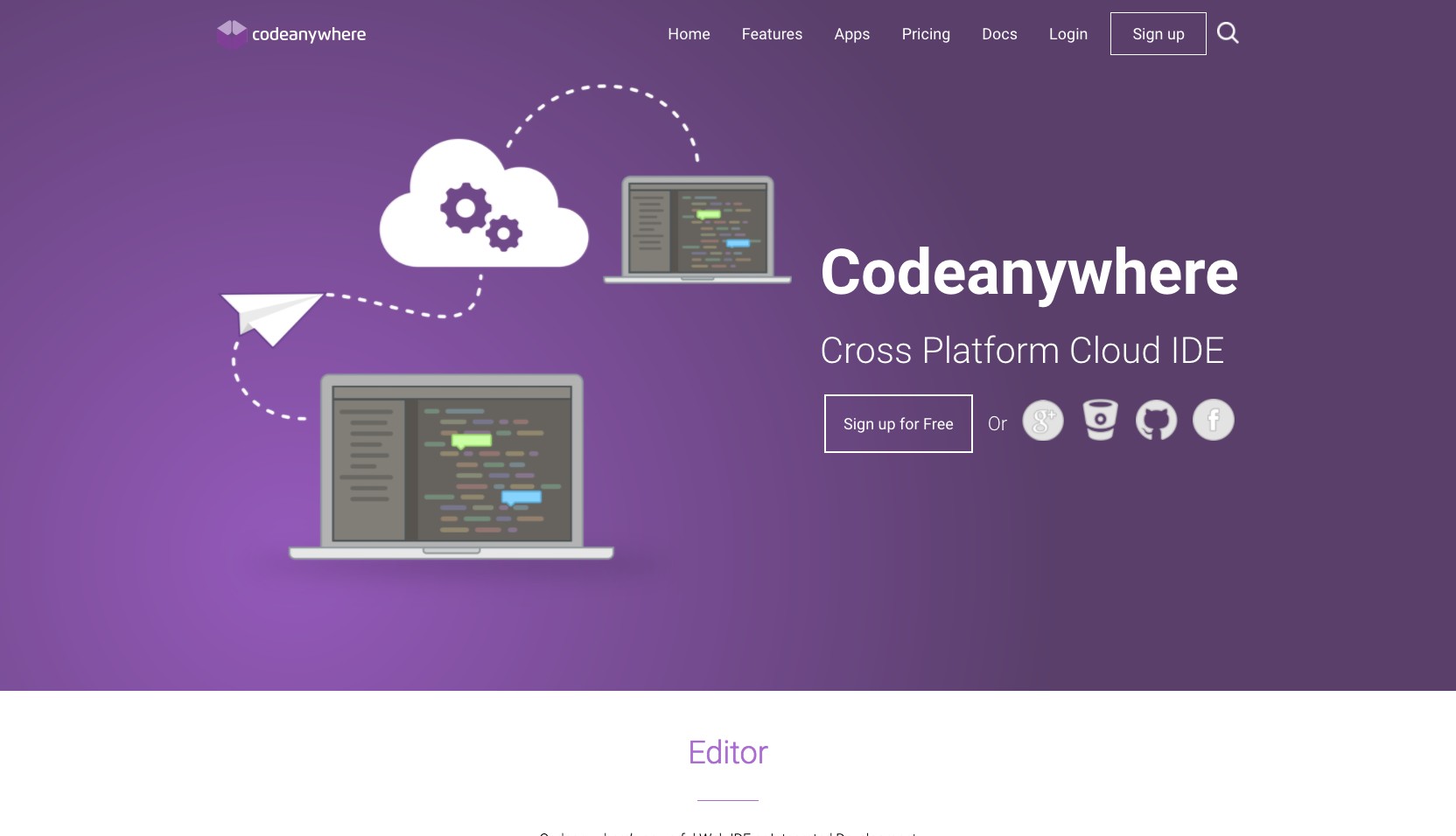 Codeanywhere · Cross Platform Cloud IDE