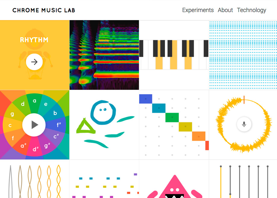 Chrome Music Lab