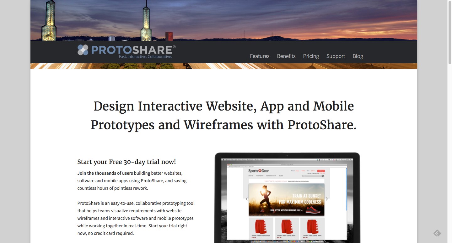 Mockups & Website Wireframes | ProtoShare