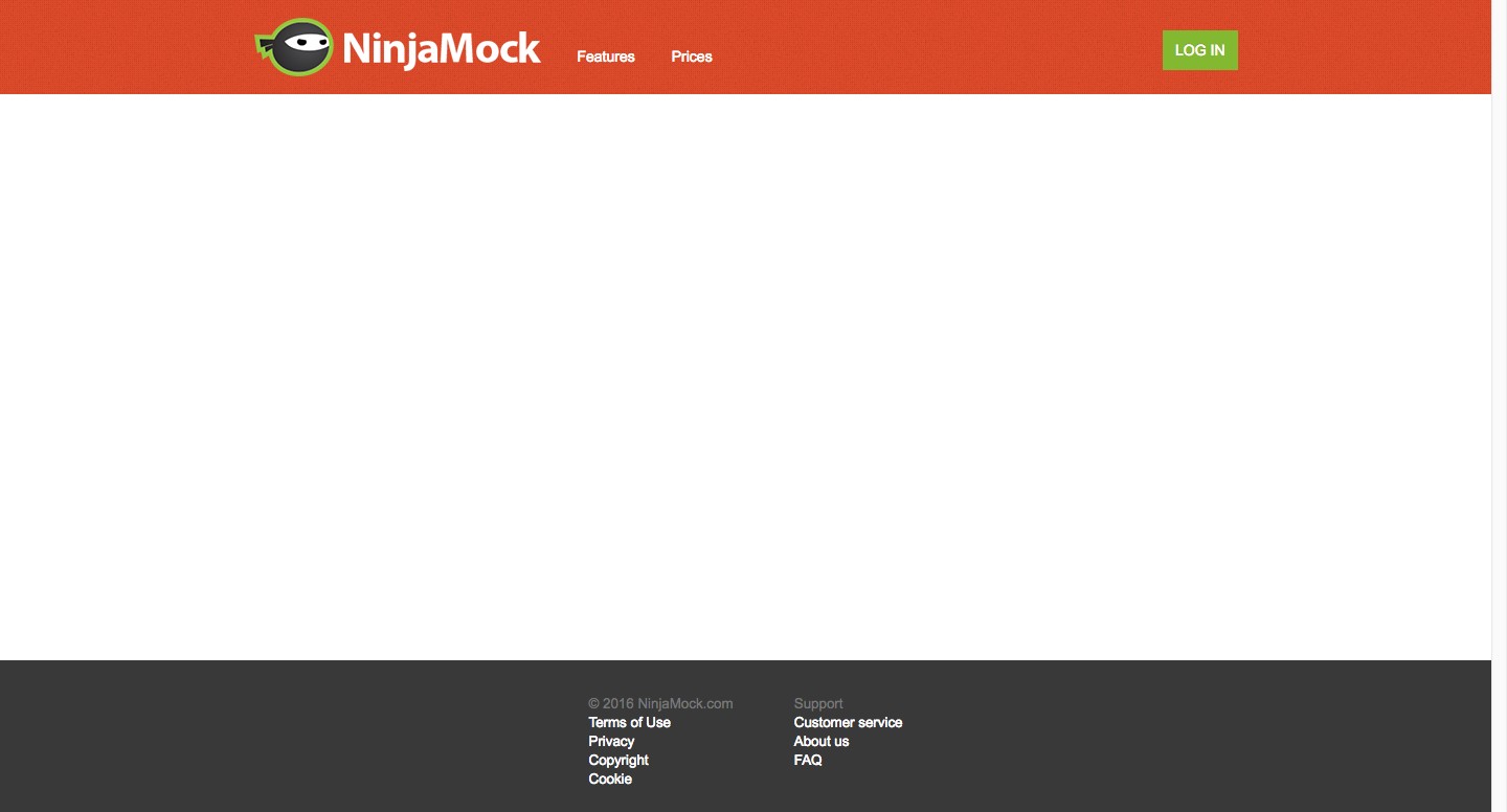 NinjaMock - The faster, better and funnier way of making mockups.