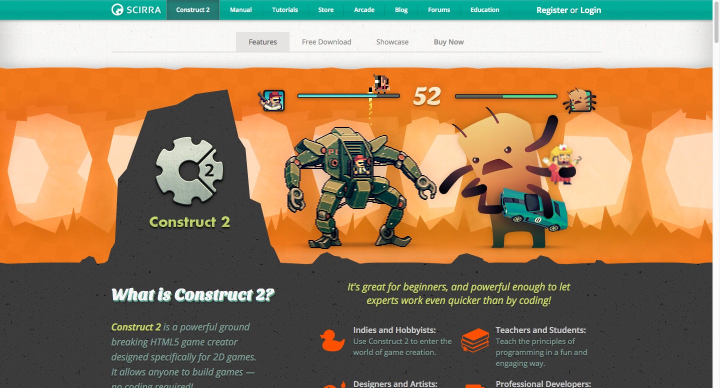 Create Games with Construct 2 - Scirra.com