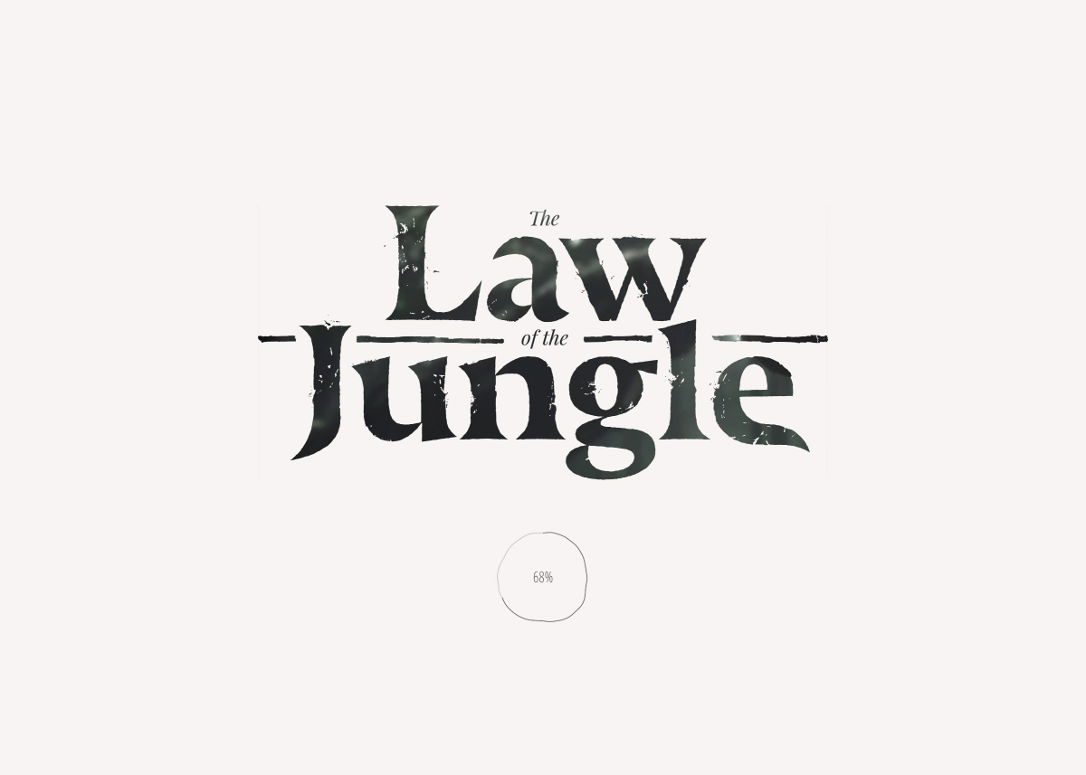 Law of the Jungle loading page