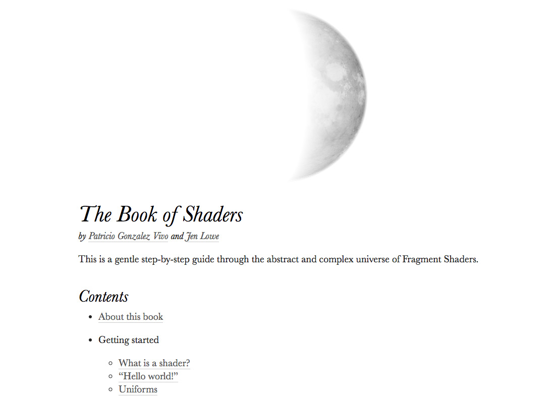 The Book of Shaders