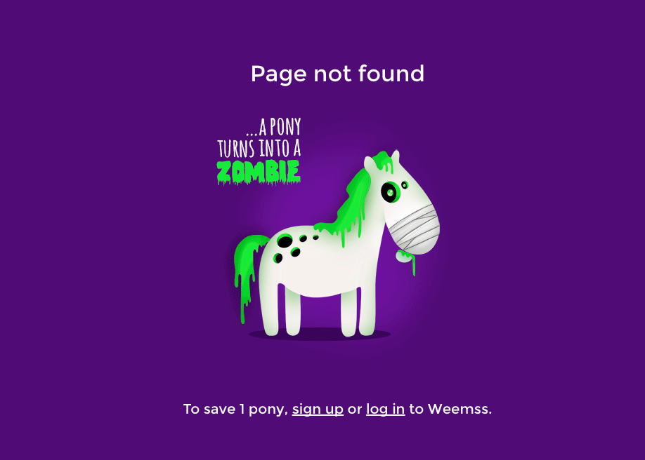 Weemss - Page not found