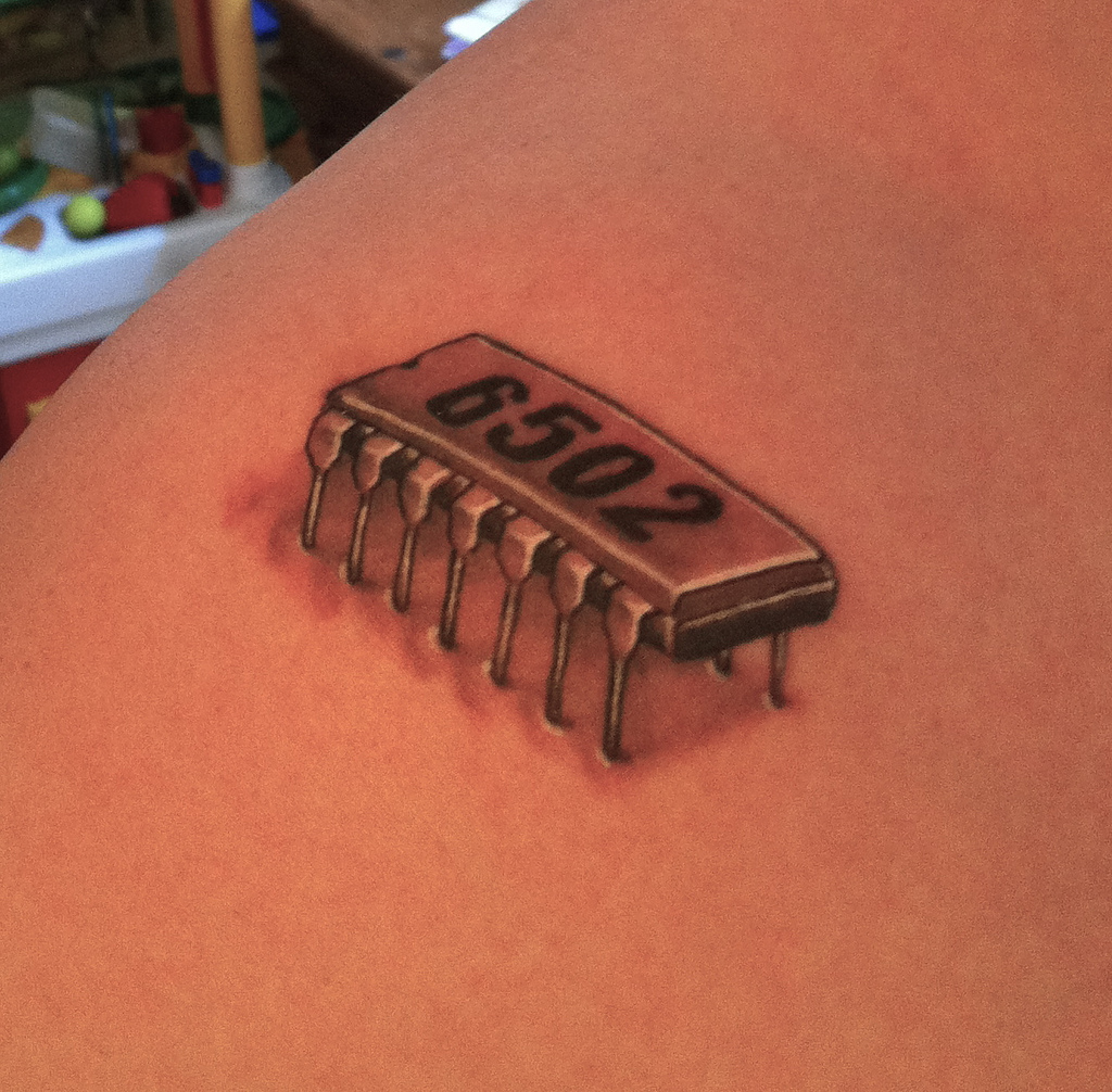 a chip on my shoulder | Tattoo still healing | Blake Patterson | Flickr
