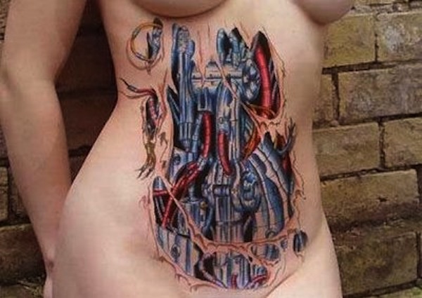 148 Biomechanical Tattoo for Geeks