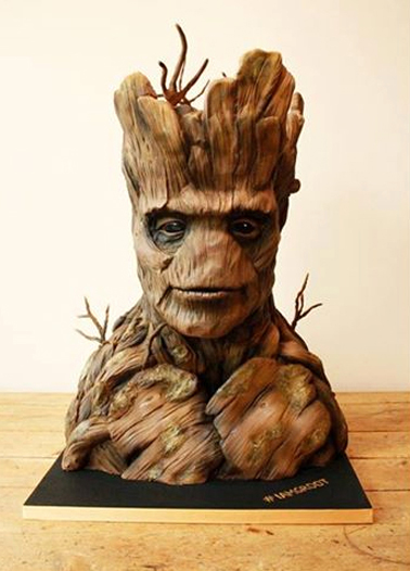 This Cake Shouts 'I Am Groot'